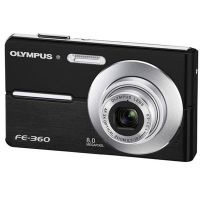 Цифровая камера Olympus FE-360 8MP Black